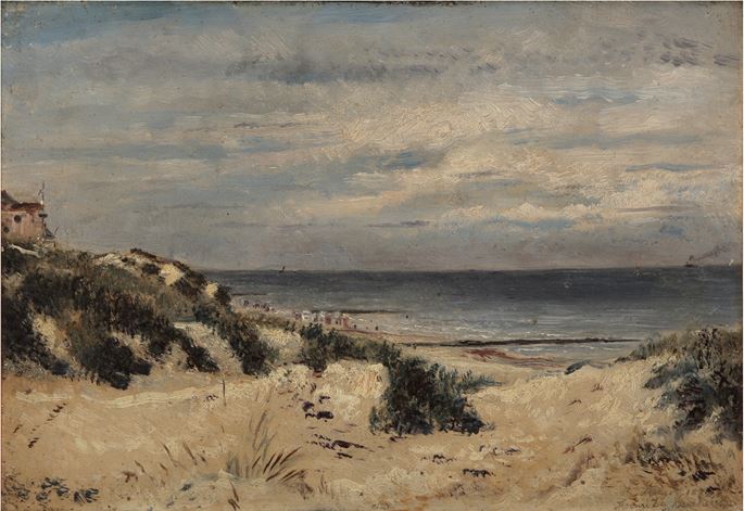 Henri de Braekeleer - Heyst; zicht op de duinen | MasterArt